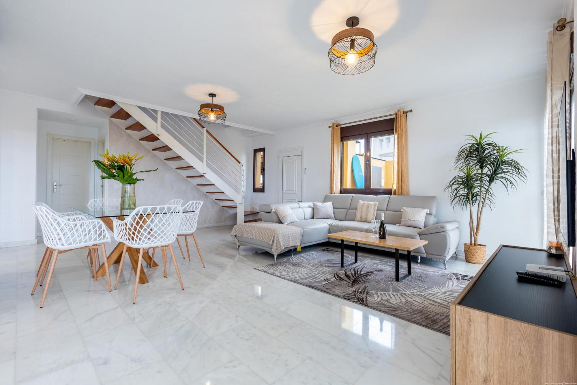 Villa With 4 Bedrooms And Private Heated Pool San Miguel de Abona Bagian luar foto