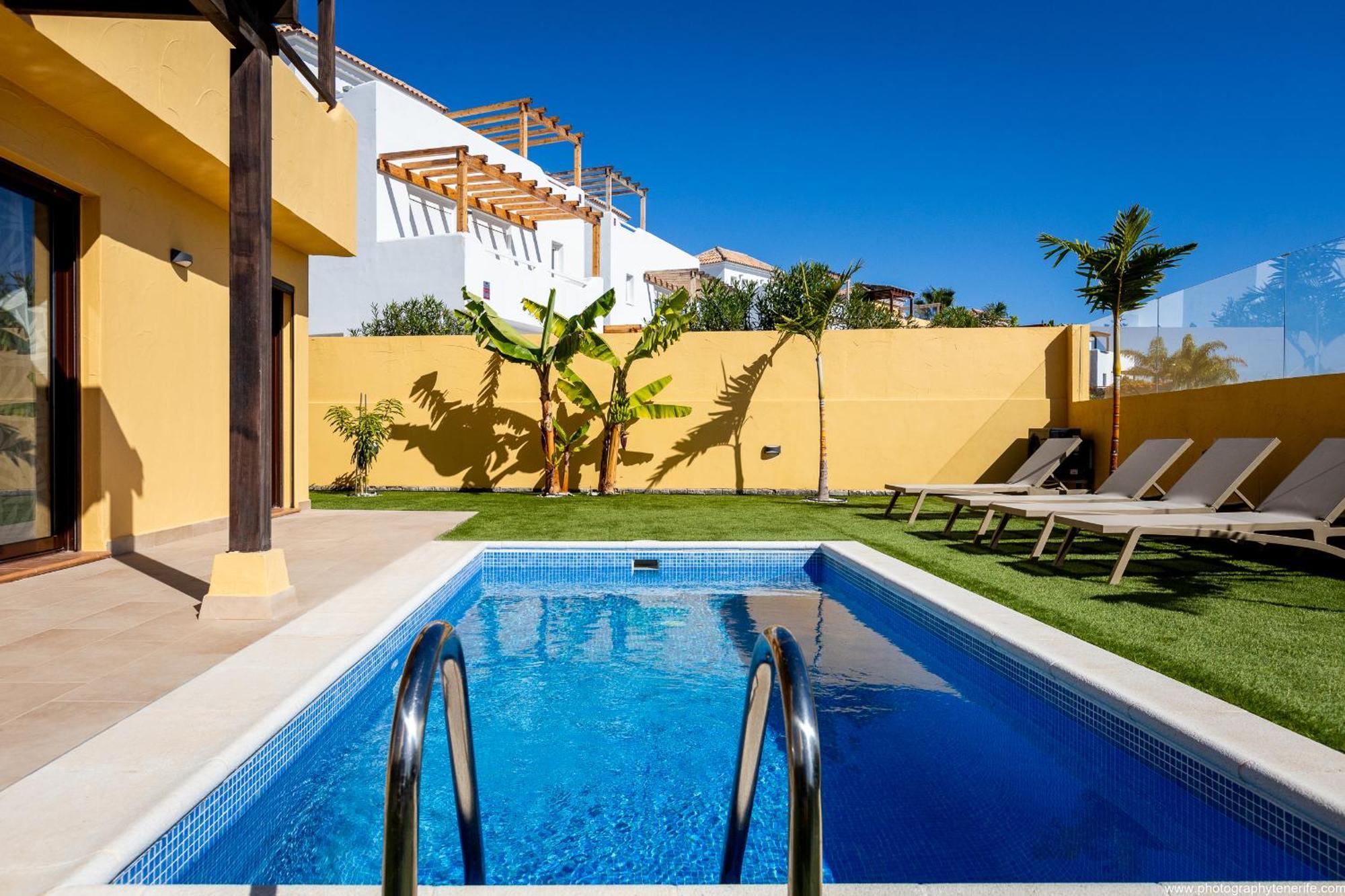 Villa With 4 Bedrooms And Private Heated Pool San Miguel de Abona Bagian luar foto