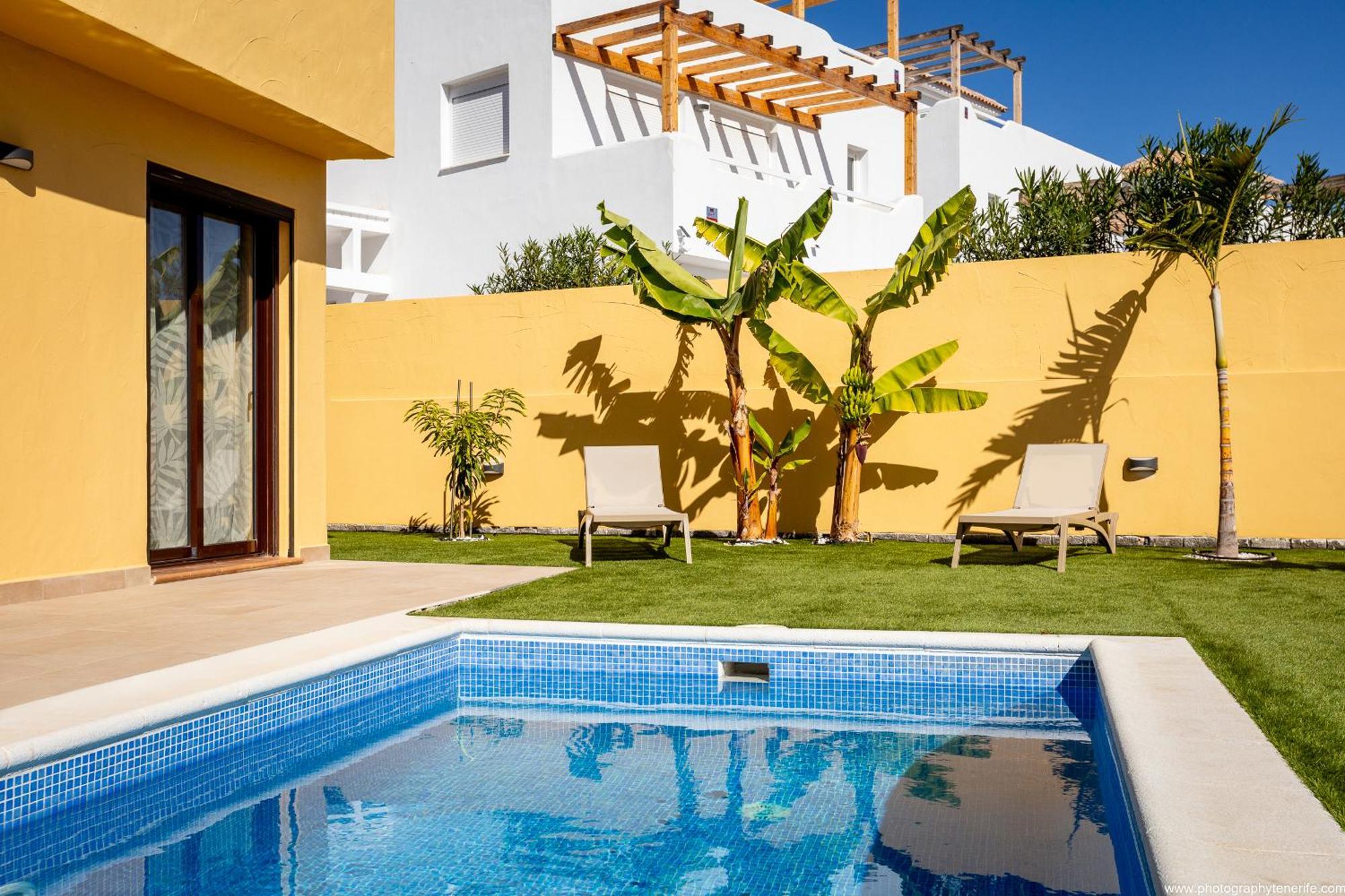 Villa With 4 Bedrooms And Private Heated Pool San Miguel de Abona Bagian luar foto