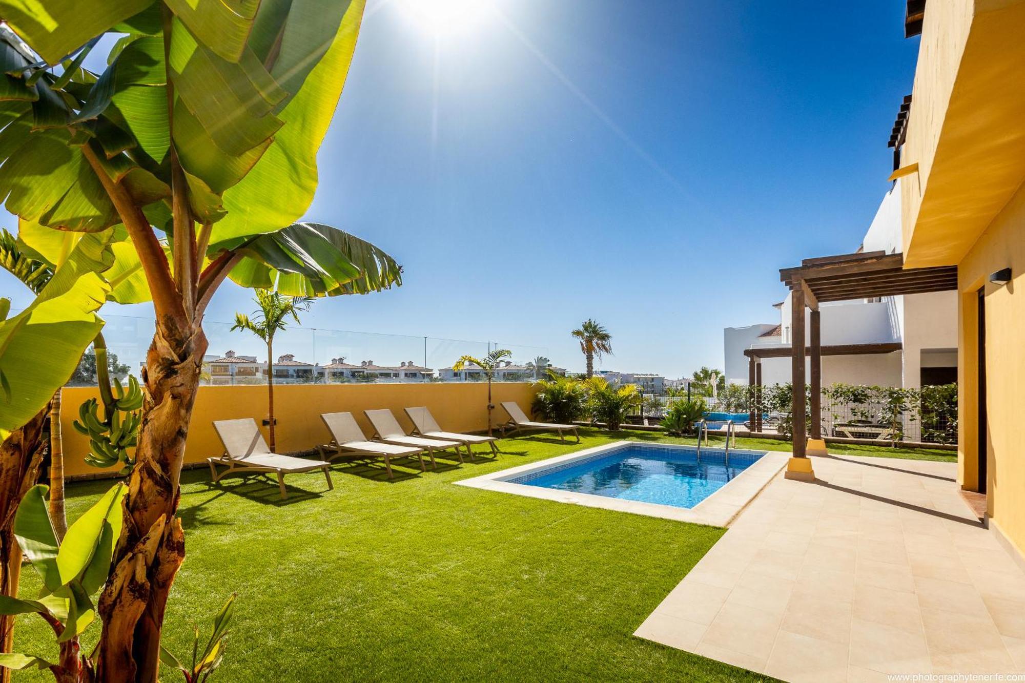 Villa With 4 Bedrooms And Private Heated Pool San Miguel de Abona Bagian luar foto